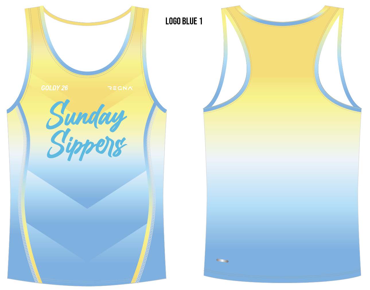 Goldy Running Singlets